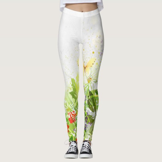 Blume Decor 30 Leggings (Vorderseite)