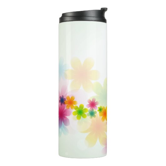 Blume Decor 54 Optionen Thermosbecher (Nach links gedreht)