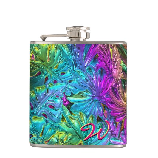 Blume Decor 91 Wrapped Flask Flachmann (Vorderseite)