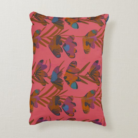 Blume Dekokissen (Rückseite(Vertikal))