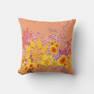 Blume Dekoration American Mojo Pillow Kissen