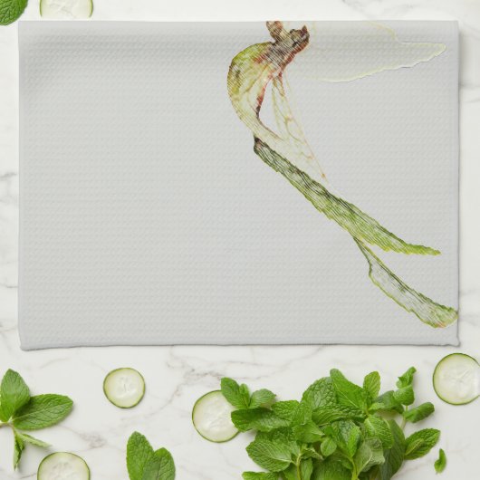 Blume-Dekoration Blumendruck Handtuch (Gefaltet)