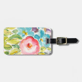 Blume Delight II Gepäckanhänger (Vorderseite horizontal)