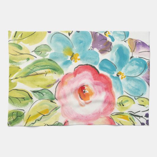 Blume Delight II Handtuch (Horizontal)