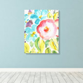 Blume Delight II Leinwanddruck (Insitu (Holzboden))