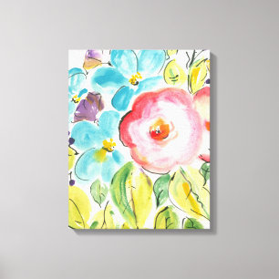 Blume Delight II Leinwanddruck