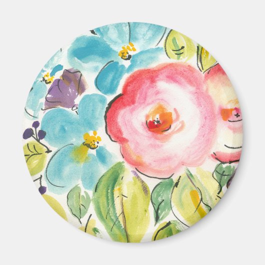 Blume Delight II Magnet (Vorne)