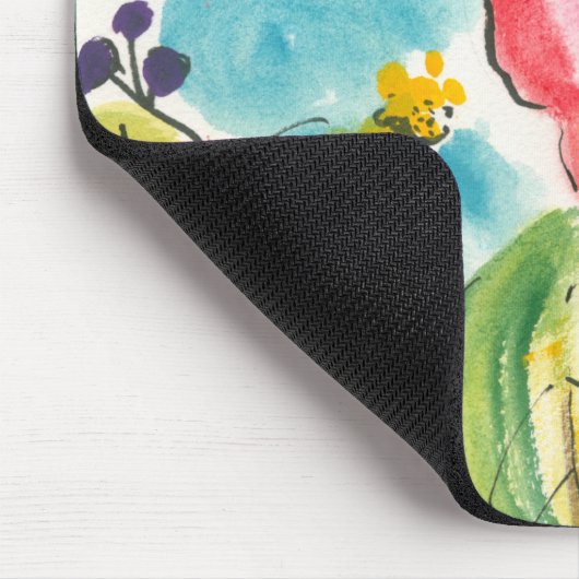 Blume Delight II Mousepad (Ecke)