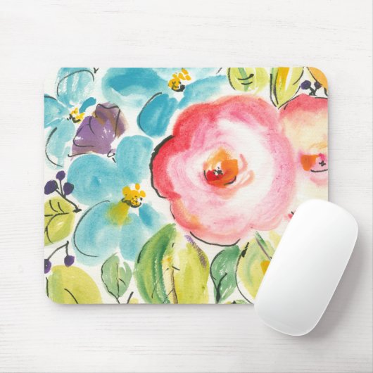 Blume Delight II Mousepad (Mit Mouse)