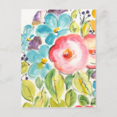 Blume Delight II Postkarte (Vorderseite)