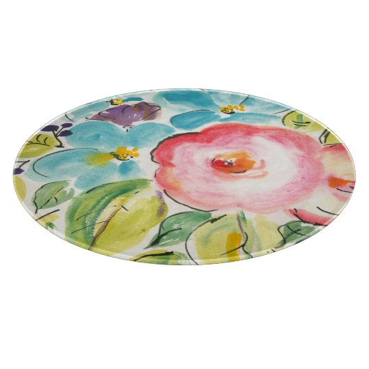 Blume Delight II Schneidebrett (Ecke)