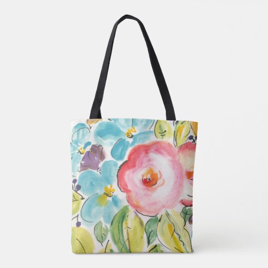 Blume Delight II Tasche (Rückseite)