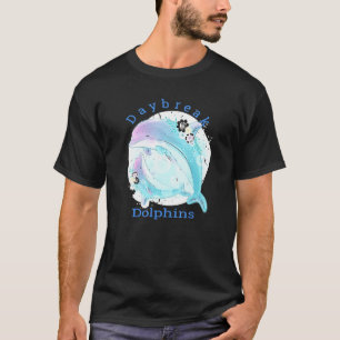 Blume Delphine Tagesfeier Grundschule Ut Spir T-Shirt