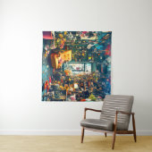 Blume Den Wandteppich (Beispiel (Horizontal))