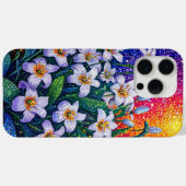 Blume der abstrakten Natur Case-Mate iPhone Hülle (Rückseite (Horizontal))