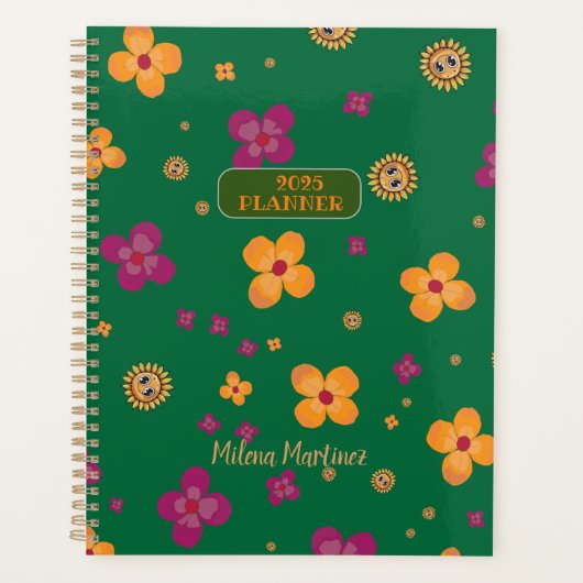 Blume der Agenda für Grüne Agenda 2025 Planer (Vorderseite)