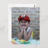 BLUME der ANDONG-Postkarte Postkarte (Vorne/Hinten)