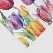 Blume der Aquarellfärbung Seidenpapier (Ausschnitt)