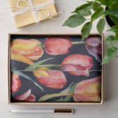 Blume der Aquarellfärbung Seidenpapier (Geschenk)