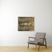 Blume der Berge von Élisabeth Sonrel Wandteppich (Beispiel (Horizontal))