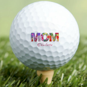Blume der Besten Mutter Muttertagsbällchen mutige Golfball
