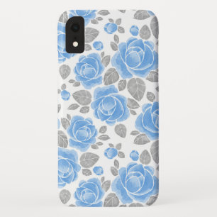 Blume der blauen Rose. Farbmuster Case-Mate iPhone Hülle