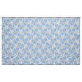 Blume der blauen Rose. Farbmuster Stoff (Fat Quarter (45,7 x 55,9 cm))