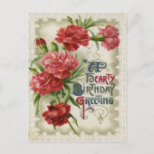 Blume der Blume Postkarte (Vorderseite)