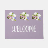 Blume der Blumenlilie Fußmatte (Vorderseite)