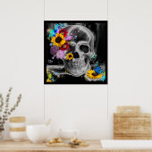 Blume der Blumenmousine Poster (Küche)