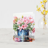 Blume der Blüte Karte (Gelbe Blume)