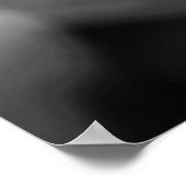 Blume der Blutungen im Herzen: Roter Farbschlag Poster (Ecke)