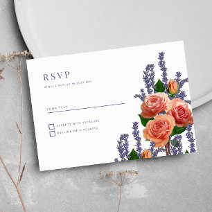 Blume der botanischen Lavendel-Rose UAWG Einladung