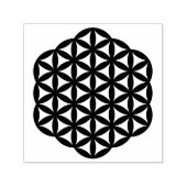 Blume der Briefmarke des Lebens Permastempel (Design)