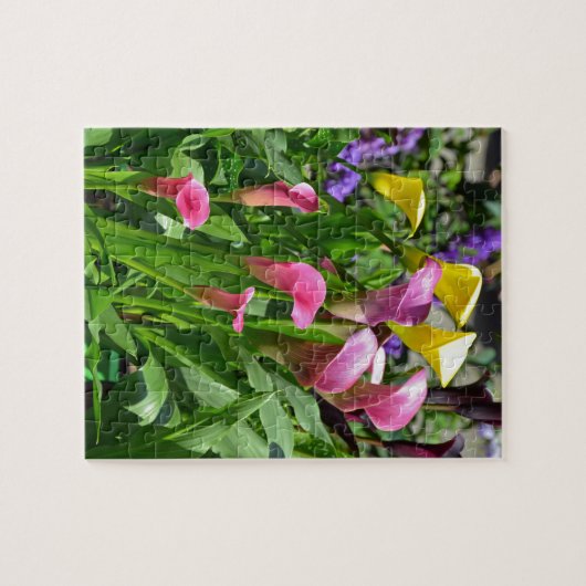 Blume der Calla Lilie Puzzle (Horizontal)