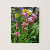 Blume der Calla Lilie Puzzle (Vertikal)