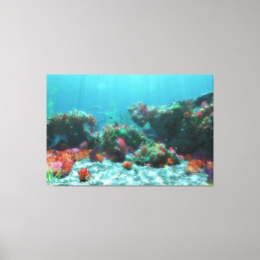 Blume der Canvas Leinwanddruck (Vorderseite)