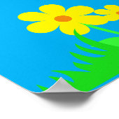 Blume der Custom Vacation Bible School Poster (Ecke)