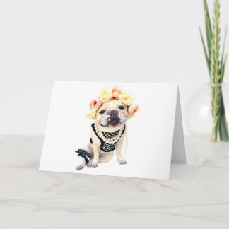 Blume der Dellalafrench Note Card Karte