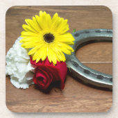 Blume der Dreifachkrone Getränkeuntersetzer (Vorderseite)