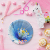 Blume der Druckplatte Pappteller (Party)