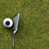 Blume der ersten L-Kalligraphie Golfball