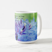 Blume der Faith Jude Blue Blume Tasse (VorderseiteRechts)