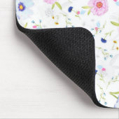 Blume der Federmaus Mousepad (Ecke)