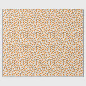 Blume der Folkkunst skandinavischer Stil Geschenkpapier (Flach)