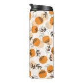 Blume der Folkkunst skandinavischer Stil Thermosbecher (Nach rechts gedreht)