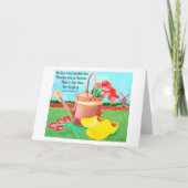 Blume der Freundschaft Dankeschön Karte (Vorderseite)