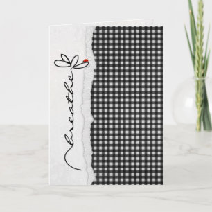 Blume der Freundschaft mit dem Ladybug Karte