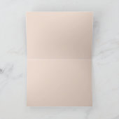 Blume der Frühjahrsgraukarte Karte (Innenseite)