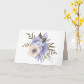 Blume der Frühjahrsgraukarte Karte (Gelbe Blume)